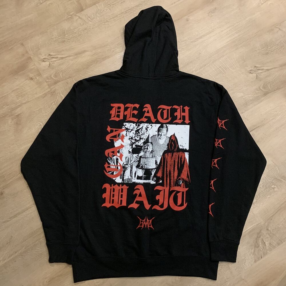 Being As An Ocean Death Can Wait Album Hoodie Men's Large L Black Band Pullover